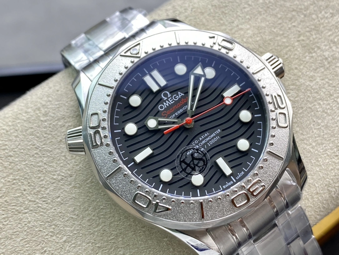 Durable CBD Factory Omega Seamaster Diver 300M “Nekton Edition” 42mm Black Wave Dial Titanium Bezel Stainless Steel Bracelet (210.30.42.20.01.002) 1:1 Super Clone – DD8806 Movement 238